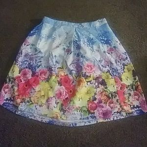 Floral skirt